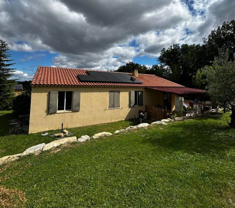 Installation solaire sur maison familiale à Aubignan