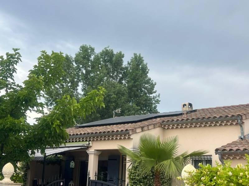 Installation solaire sur maison individuelle en Drôme, haut rendement garanti