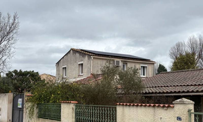 Installation de panneaux solaires My Light au Pontet par Lunasol.