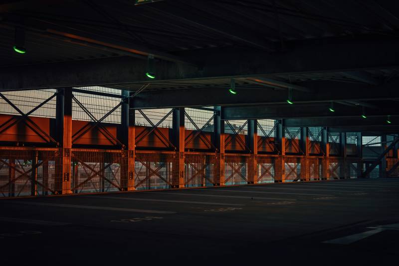Carport photovoltaïque pour les magasins de grande surface au Pontet